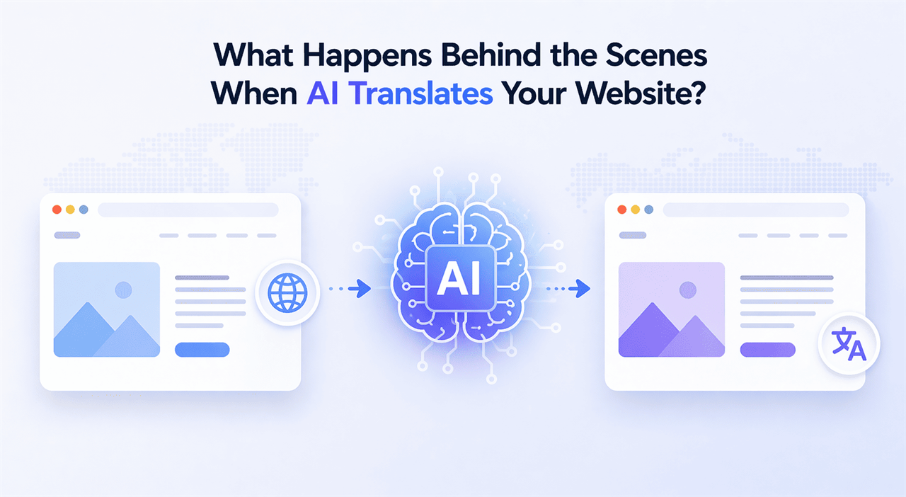 How AI Website Translation